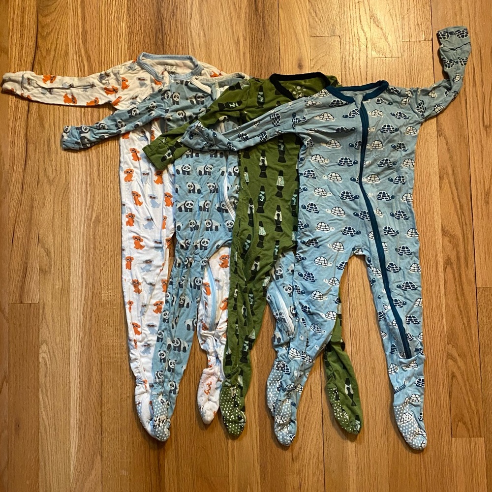 KicKee Pants set of 4 bamboo sleepers